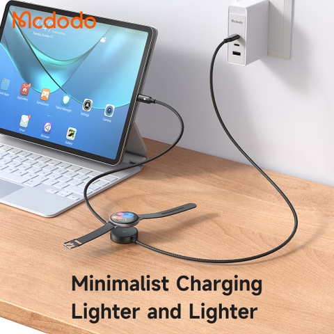 Cáp Sạc Đa Năng Mcdodo 2 in 1 PD + Magnetic Wireless Charging Cable (Tương Thích Samsung Watch)