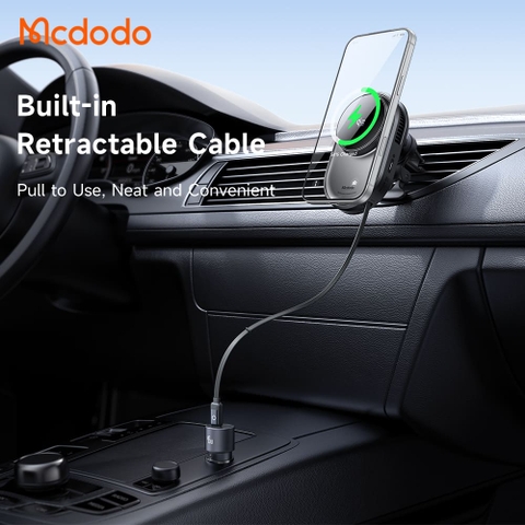 Giá Đỡ Sạc Không Dây Mcdodo MagQ Ultra 25W | Tản Nhiệt TEC, Hít Từ Tính Qi2.2