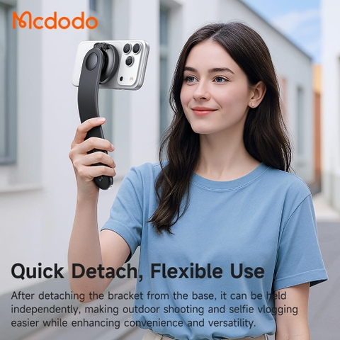 Giá Đỡ Sạc Không Dây Mcdodo MagiGo | Hít Từ Tính, Tay Uốn Dẻo Dùng Taplo/Khe Gió