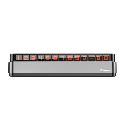 Bảng Ghi Số Điện Thoại Ô Tô Baseus Moonlight Box | Hợp Kim Cao Cấp, Thiết Kế Sang Trọng