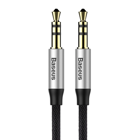 Dây cáp âm thanh chất lượng cao AUX Audio 3.5 Baseus M30 (Aux Cable 3.5mm Jack Male to Male)