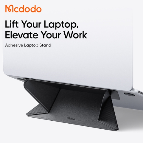 Giá Đỡ Laptop Dán Lưng Mcdodo Napa | Siêu Mỏng Gọn, Chỉnh 2 Góc Nghiêng