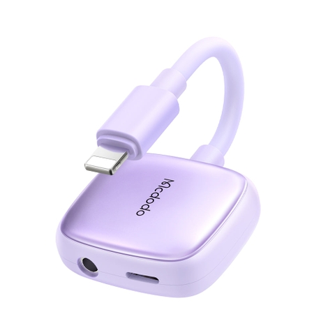 Đầu Chuyển Đổi Cổng Lightning sang Lightning và DC3.5 Mcdodo Lightning to Lightning and DC3.5 Digital Audio Cable