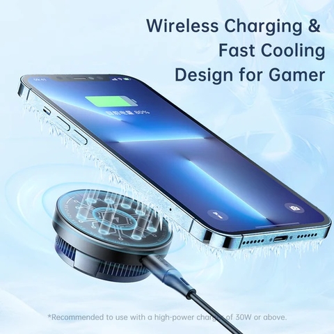 Tản Nhiệt Nam Châm và Sạc Không Dây Hỗ Trợ Chơi Game Mcdodo Magnetic Radiator Wireless Gaming Charger