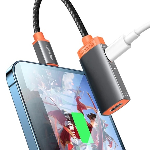 Đầu Chuyển Đổi 2 Cổng Lightning Mcdodo Oryx Series Lightning to Dual Lightning Cable