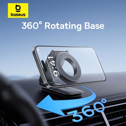 Đế Giữ Điện Thoại Nam Châm OS-Baseus PrimeTrip Series C02 Mega Magnetic Car Mount Stick-on