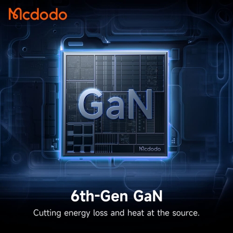 Cốc Sạc Nhanh Mcdodo Gana Ultra 70W | Màn Hình Emoji Sinh Động, 3 Cổng Sạc, Hỗ Trợ SFC 3.0