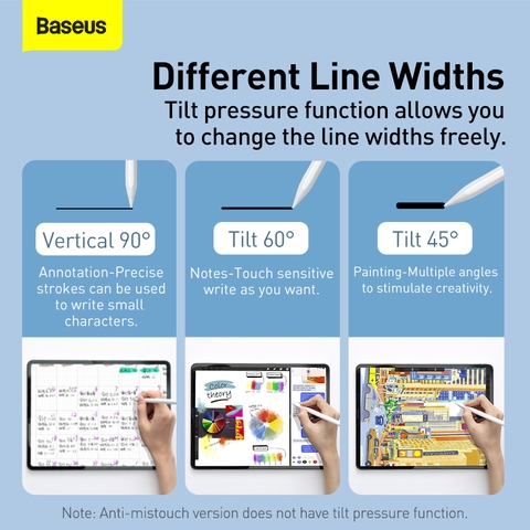 Đầu bút cảm ứng Baseus Smooth Writing Capacitive Stylus Tips