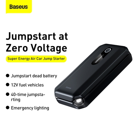 Bộ kích nguồn Baseus Super Energy Air Car Jump Starter ( 10000mAh,Peakcurrent 1000A）