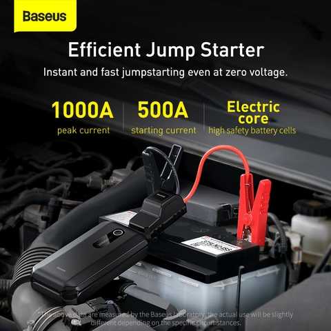 Bộ kích nguồn Baseus Super Energy Air Car Jump Starter ( 10000mAh,Peakcurrent 1000A）