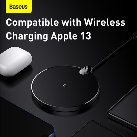 Đế Sạc Nhanh Không Dây Baseus Digital LED Display Gen 2 Wireless Charger 15W