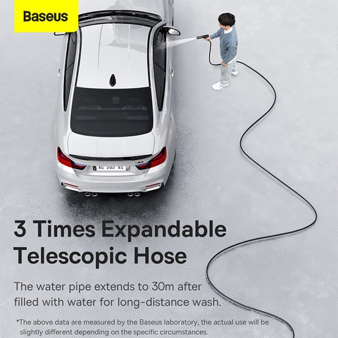 Vòi Tăng Áp Xịt Rửa Xe Ô Tô Baseus GF5 Car Wash Spray Nozzle