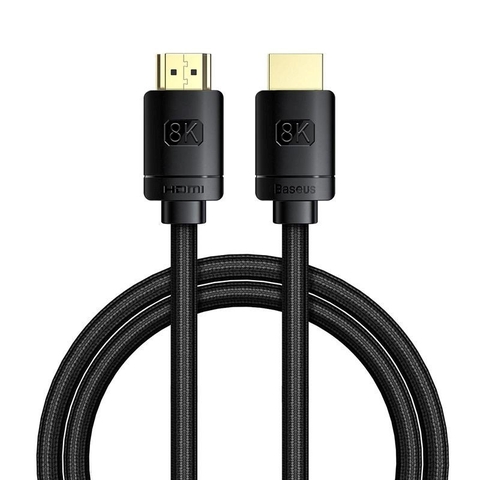 Cáp HDMI 2.1 8K hợp kim cao cấp Baseus High Definition Series (HDMI to HDMI Cable , 8K Video Adapter Cable)