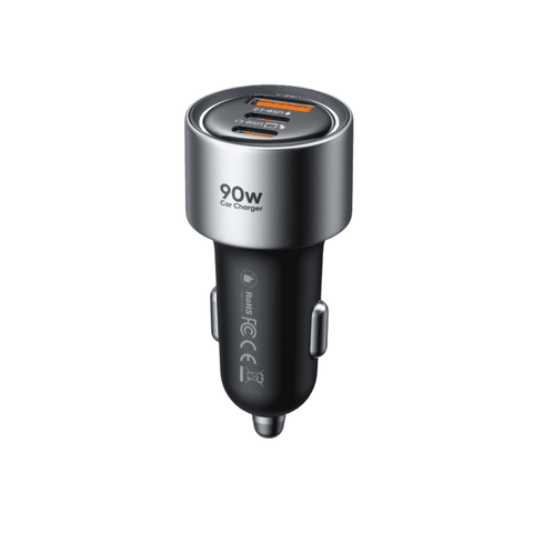 Tẩu Sạc Nhanh Mcdodo Gana 90W/130W | 2 Type-C + USB, Vỏ Kim Loại, Hỗ Trợ SFC 2.0