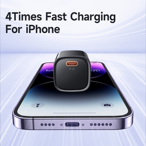 Củ Sạc Mcdodo Nano 20W PD Type-C | Kích Thước Siêu Mini, An Toàn, Chính Hãng (Chân dẹp US)