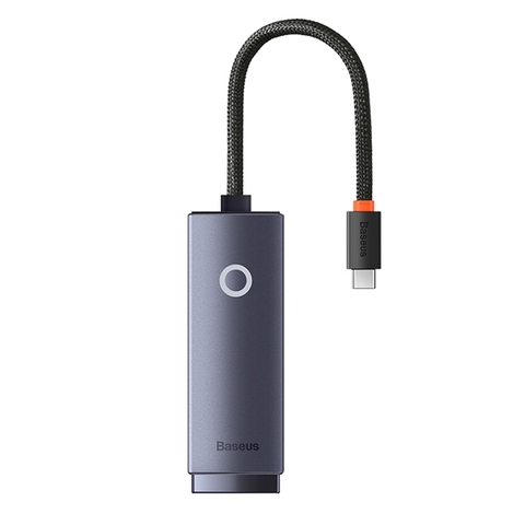 Đầu chuyển cổng USB-A/Type - C sang RJ45 LAN Port Baseus Lite Series Ethernet Adapter (100Mbps Aluminum Alloy)
