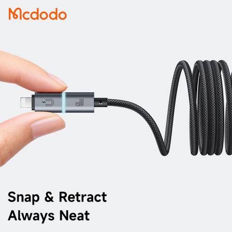 Cáp Sạc Đa Năng Mcdodo Nexus 4 in 1 USB/Type-C to Type-C/Ln 60W | Sạc Laptop, Điện Thoại, Chống Rối