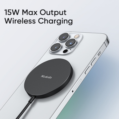 Đế Sạc Không Dây Mcdodo 15W Moon Series Magnetic Fast Wireless Charger