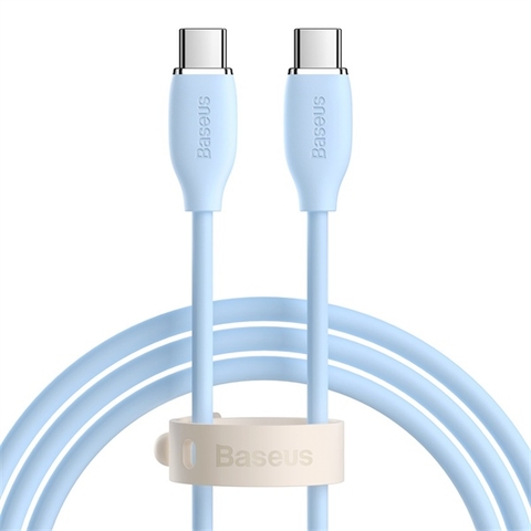 Cáp Sạc Nhanh Type-C to Type-C 100W Baseus Jelly Liquid Silica Gel Fast Charging Data Cable