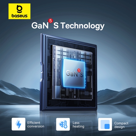 Củ Sạc Nhanh Baseus GaN5S 20W | Công Nghệ GaN5 Mới, Siêu Nhỏ Gọn, Sạc Nhanh An Toàn