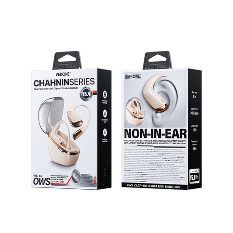 Tai Nghe Bluetooth Wekome WS-13 Chahnin Series OWS Clip-on Wireless Earbuds