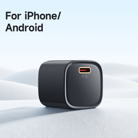 Củ Sạc Mcdodo Nano 20W PD Type-C | Kích Thước Siêu Mini, An Toàn, Chính Hãng (Chân dẹp US)