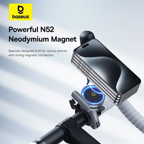 Đế Giữ Điện Thoại Xe Đạp Baseus PrimeTrip Series Magnetic Bike Phone Holder