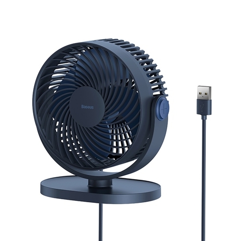 Quạt Sạc Để Bàn Di Động Baseus Serenity Desktop Fan 2000 mAh