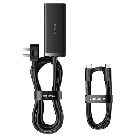 Trạm Sạc Nhanh Baseus GaN3 Pro 100W 6 in 1 | Sạc Laptop, Điện Thoại & Đa Năng, 2AC + 2Type-C + 2USB