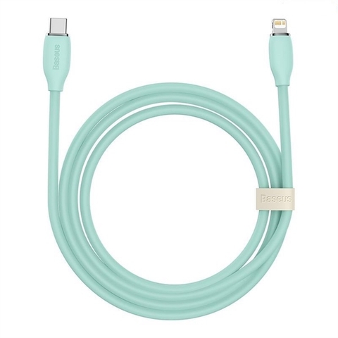 Cáp sạc nhanh C to Lightning 20W cho iPhone 12/13 Baseus Jelly Liquid Silica Gel Fast Charging Data Cable