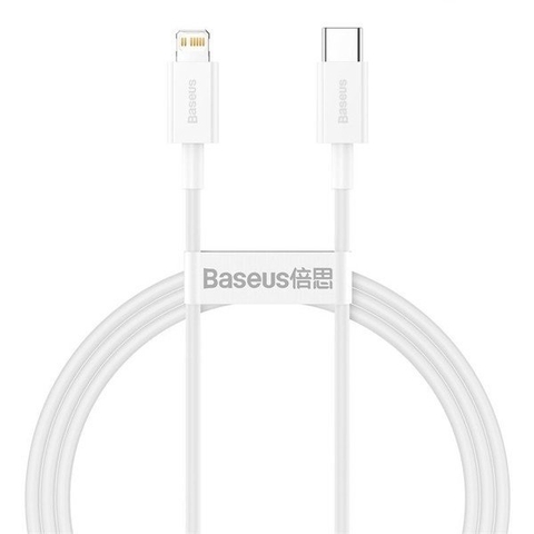 Cáp sạc nhanh siêu bền C to Lightning Baseus Superior Series PD 20W cho iPhone 12/11 Series (Type C to Lightning PD 20W/18W Fast charge & 480Mbps Data, TPE Cable)