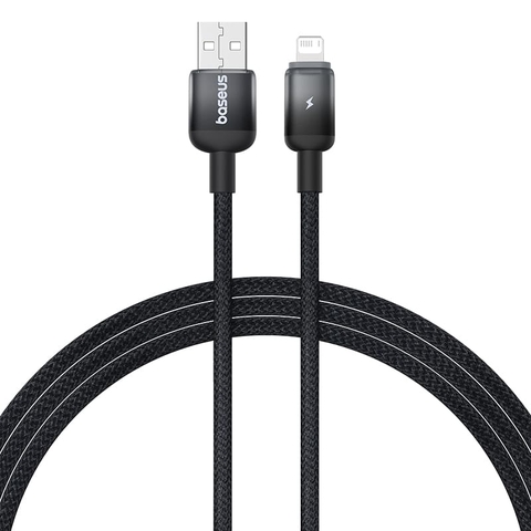 Cáp Sạc Nhanh Baseus Discolor 2.4A USB to Ln | Thiết Kế Chuyển Màu Gradient Độc Đáo