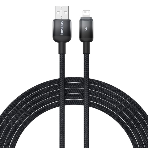 Cáp Sạc Nhanh Baseus Discolor 2.4A USB to Ln | Thiết Kế Chuyển Màu Gradient Độc Đáo