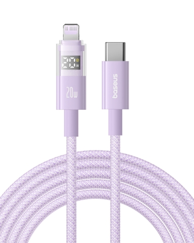 Cáp Sạc Nhanh Baseus Display 2 Fast Charging Data Cable Type-C to iP 20W