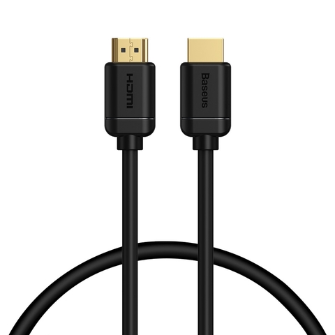 Cáp HDMI 2.0 Baseus High Definition | Hỗ Trợ 4K@60Hz, Chống Nhiễu Tốt, Dùng Laptop, TV, Máy Chiếu