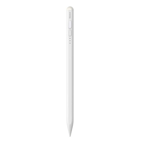 Bút Cảm Ứng Sạc Có Dây OS-Baseus Smooth Writing 2 Series Stylus with LED Indicators, Moon White