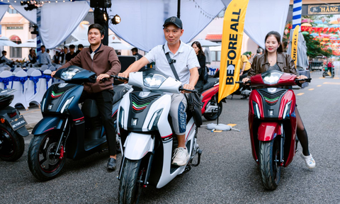 Xe máy điện Before All BF ra mắt tại Hội chợ Mùa Thu – “Đối thủ Việt” mới trong phân khúc xe tay ga điện