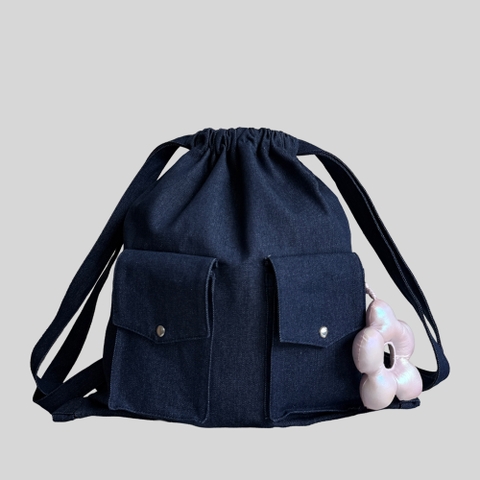 Balo  rút Loopie Backpack Denim