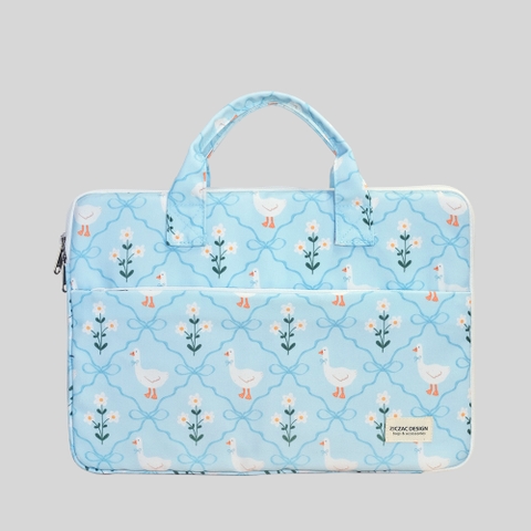 Túi chống sốc laptop có quai xách | Blossom in Blue