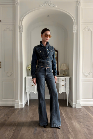 Áo Khoác Kiểu Nữ Denim Jacket RR25KK02