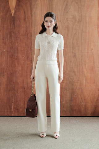 Áo Dệt Kim Jimin Polo RR25DK36