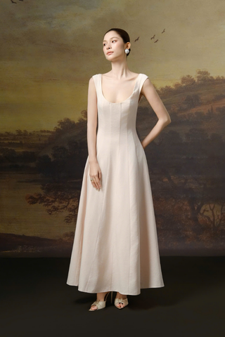 Đầm Dài Ivory Dress RR26DD61