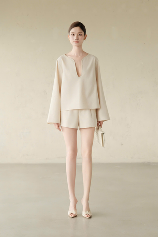 Áo Kiểu Nữ Lydia Top RR26AK27