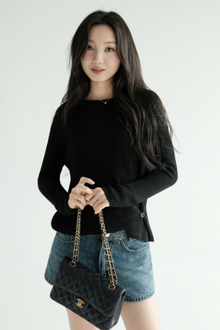 Áo Dệt Kim Glam Top RR25DK63