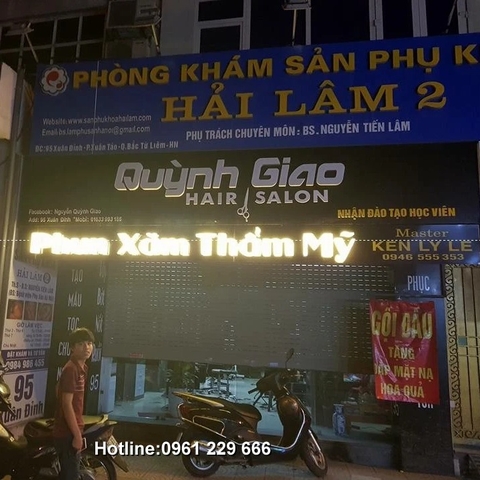 Làm biển quảng cáo tại Trần Khát Chân