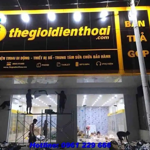 Làm biển quảng cáo tại Mỹ Đình 2