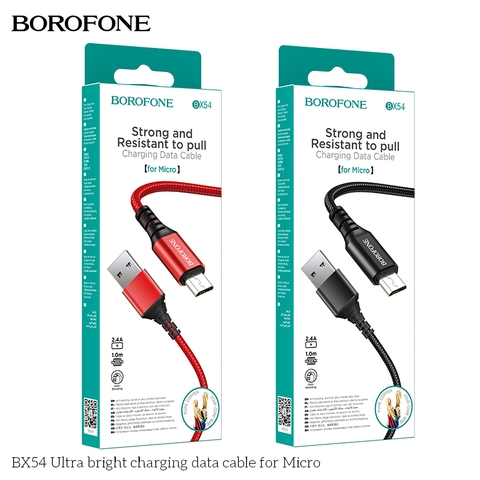 Cáp Micro Borofone BX54