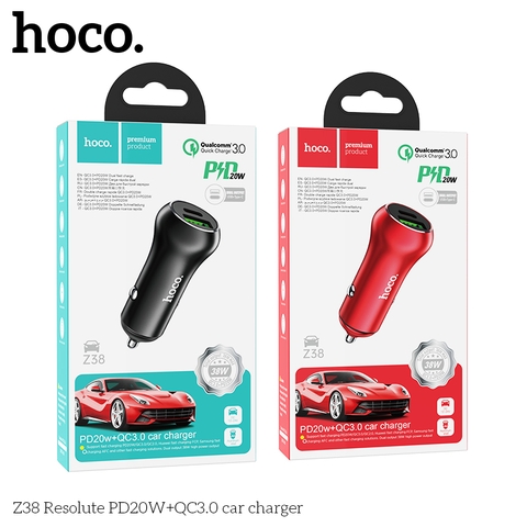 Tẩu Sạc Ô Tô Hoco Z38