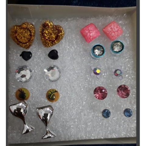 SET 10 ĐÔI HOA TAI SÁT, HOA TAI NỤ