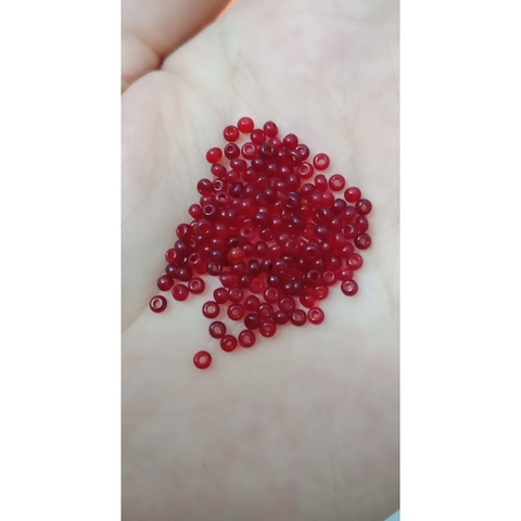 gói 50gam cườm nhí, cườm tấm 2mm